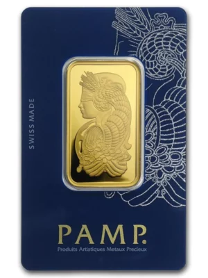 1 OZ PAMP Suisse Gold Bar 1