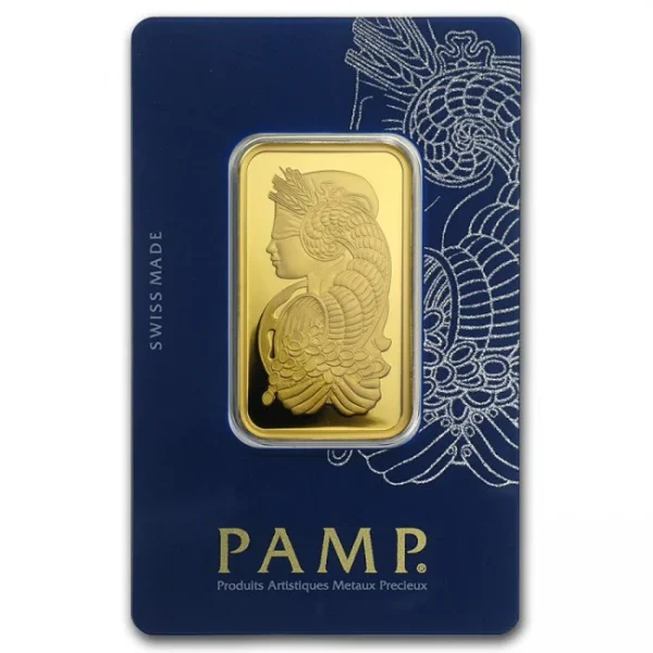 1 OZ PAMP Suisse Gold Bar 1