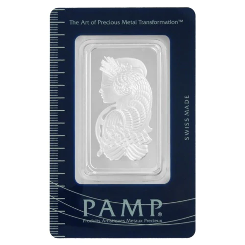 1 OZ PAMP Suisse Silver Bar