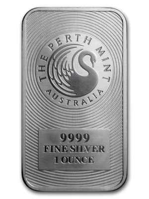 1 OZ Perth Mint Silver Bar