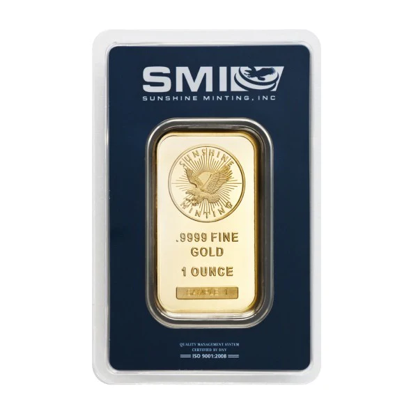 1 OZ Sunshine Mint Gold Bar 1