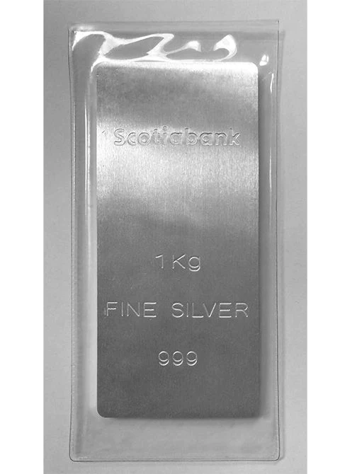 1 kg Scotiabank Silver Bar