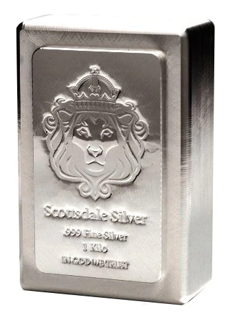 1 kg Scottsdale Mint Silver Bar