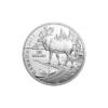 1 oz. Pure Silver Coin – Paw prints on the Edge Woodland Caribou