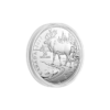 1 oz. Pure Silver Coin – Paw prints on the Edge Woodland Caribou