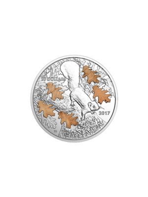 1 oz. Pure Silver Coin – The Nutty Squirrel and the Mighty Oak