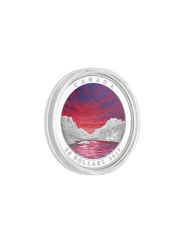 1 oz. Pure Silver Coin – Weather Phenomenon Fiery Sky