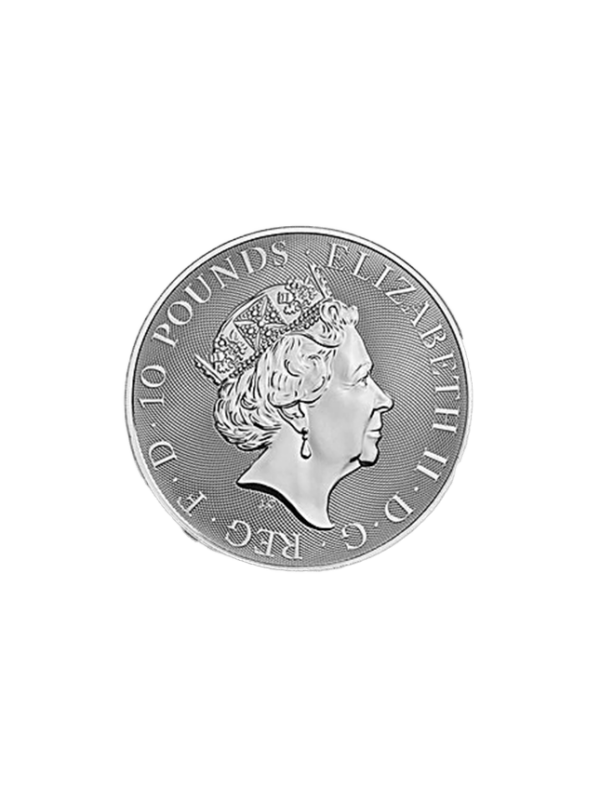 10 OZ British Royal Mint Silver Coin