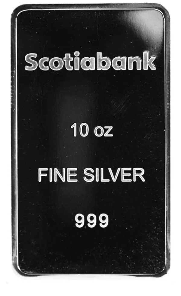 10 OZ Scotiabank Silver Bar