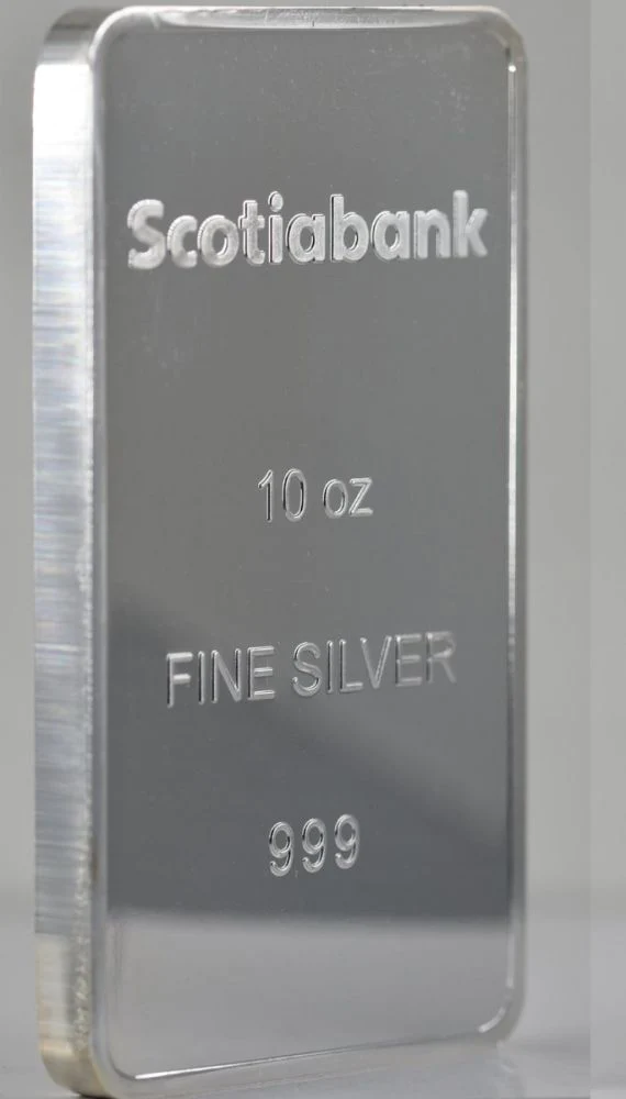 10 OZ Scotiabank Silver Bar