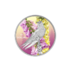 1/2 oz. Pure Silver Coloured Coin - Birds Among Nature's Colours Purple Martin