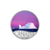 1/2 oz. Pure Silver Coloured Coin - Celebrating Canada's 150th Coin Series Iceberg at Dawn