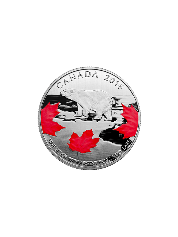 14 oz 2016 True North Fine Silver Coin