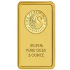 5 OZ PAMP Suisse & Perth Mint Gold Bar 1