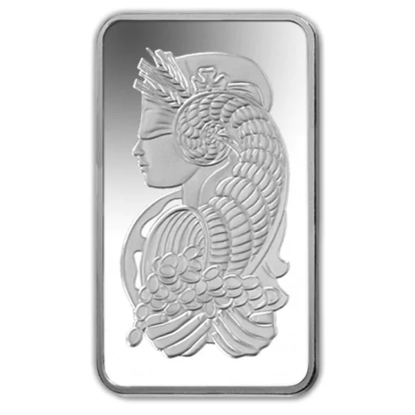 5 OZ PAMP Suisse Silver Bar