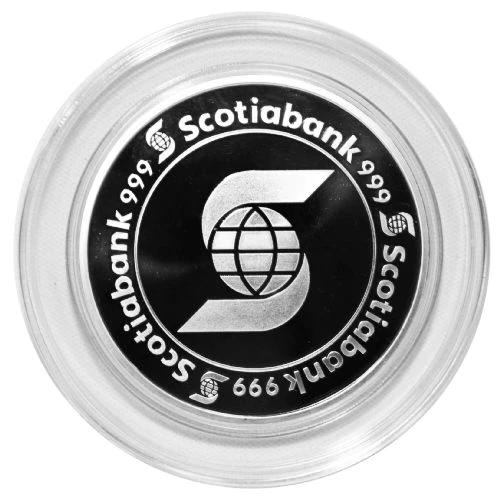 5 OZ SCOTIABANK Silver Round Bar