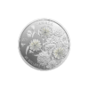 Pearl Flowers - 1 oz. Pure Silver Coin